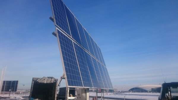 Solar tracker, solar PV panels