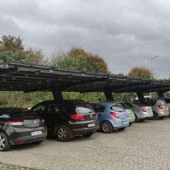 Products 23 olar carport with built-in EV charging station compatibility